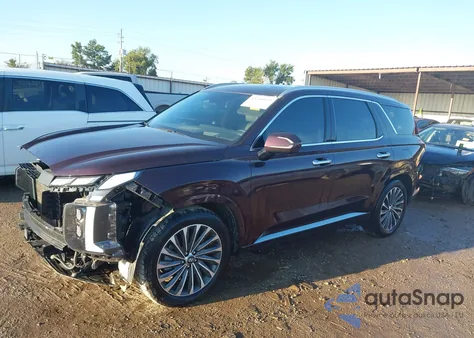 2023 Hyundai Palisade Calligraphy z USA, uszkodzony, nr VIN KM8R74GEXPU642705